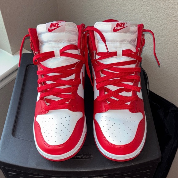 Nike Other - Nike Red and White Dunks